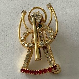 Vintage Angel Lapel Pin Brooch